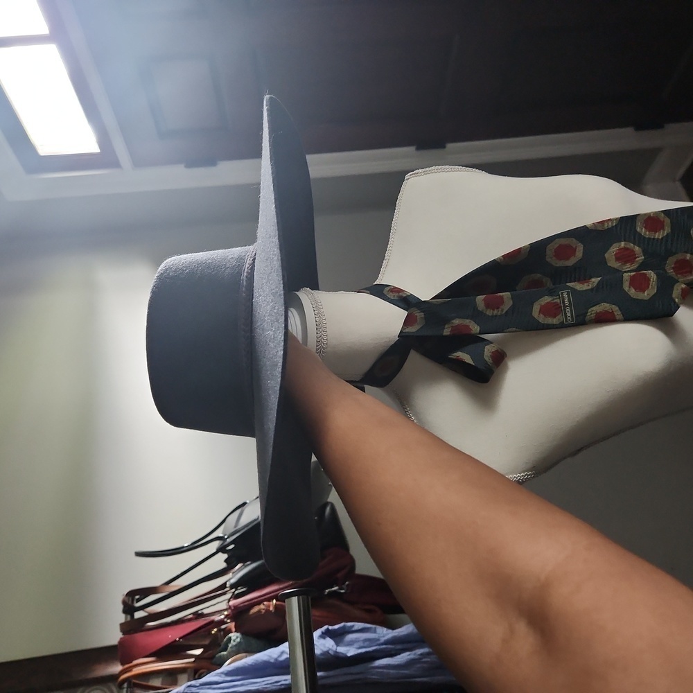 Blue Rain Hat - image 4